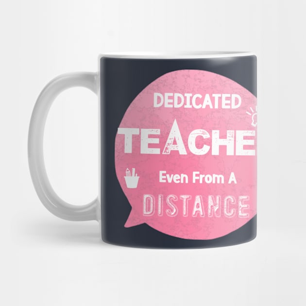 Dedicated teacher even from a distance by Teeboom St